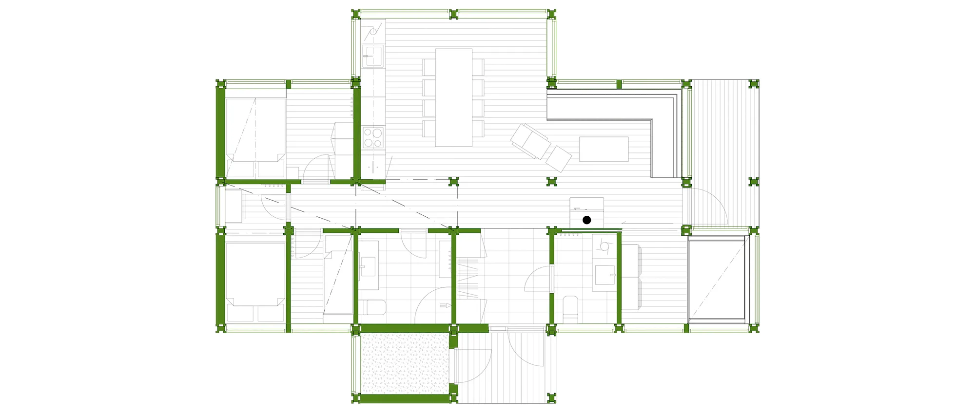 Plantegning PLAN — Ålhytta D25-KORSX25
