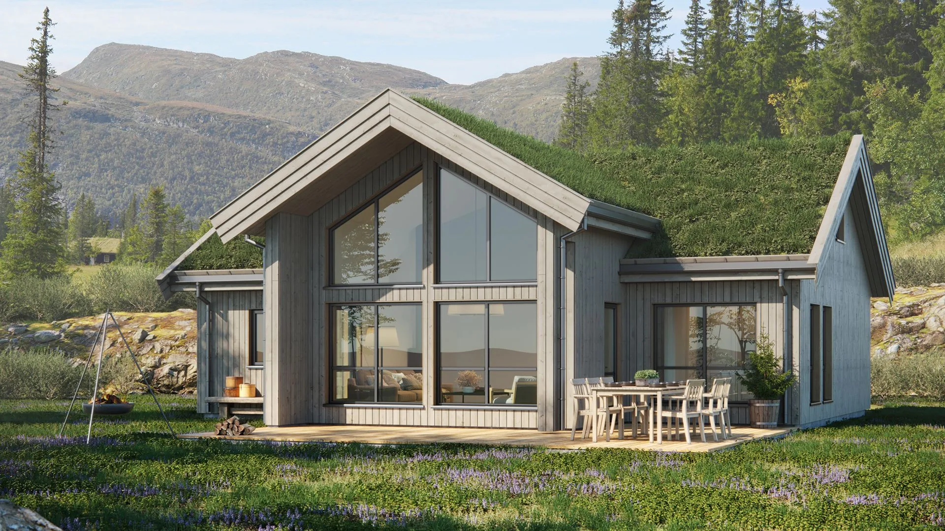 Istjern 87 Moderne Høy fra Blink Hus