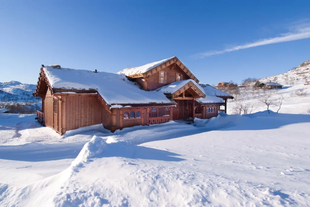Solberglia fra BUEN Hytter — bindingsverk 145 m²