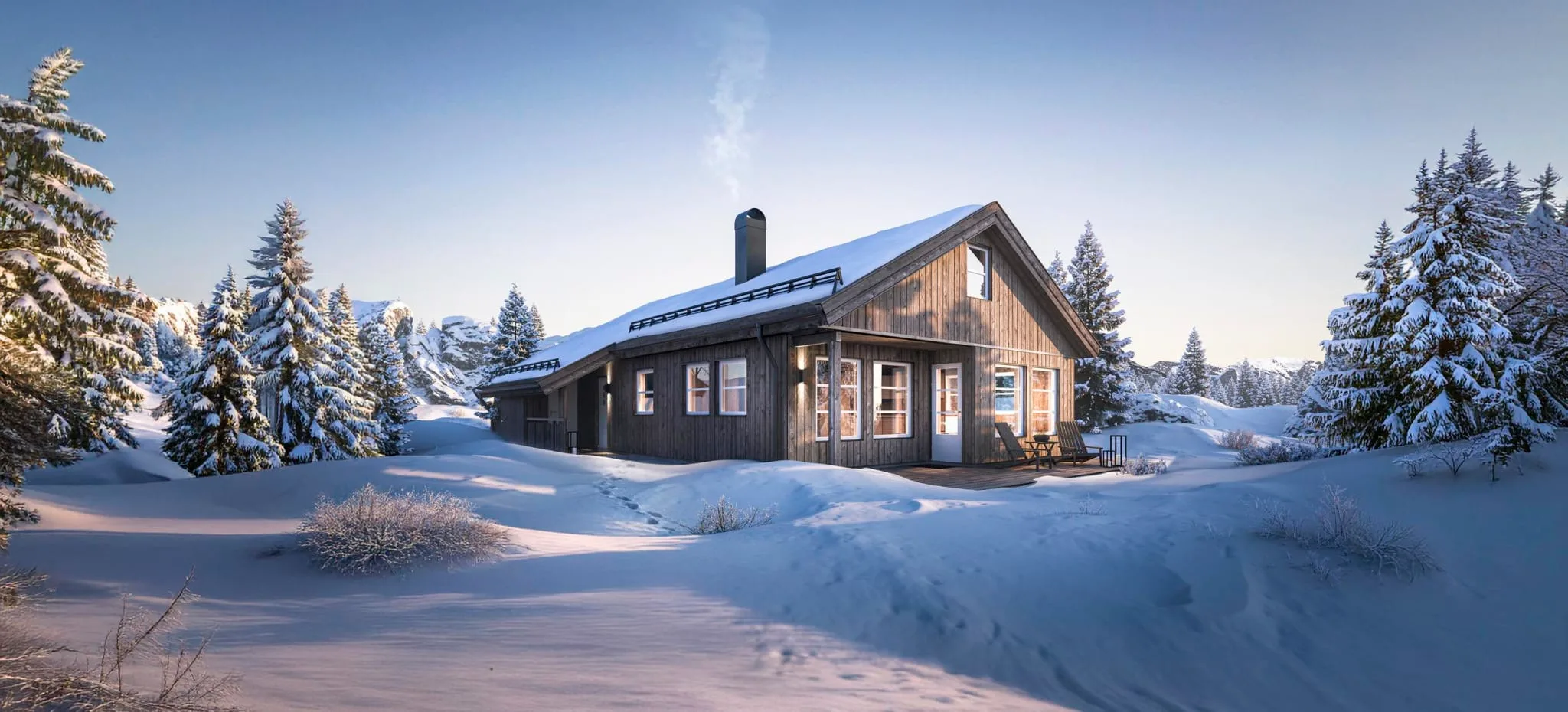 Furutangen 120 med hems fra Familiehytta