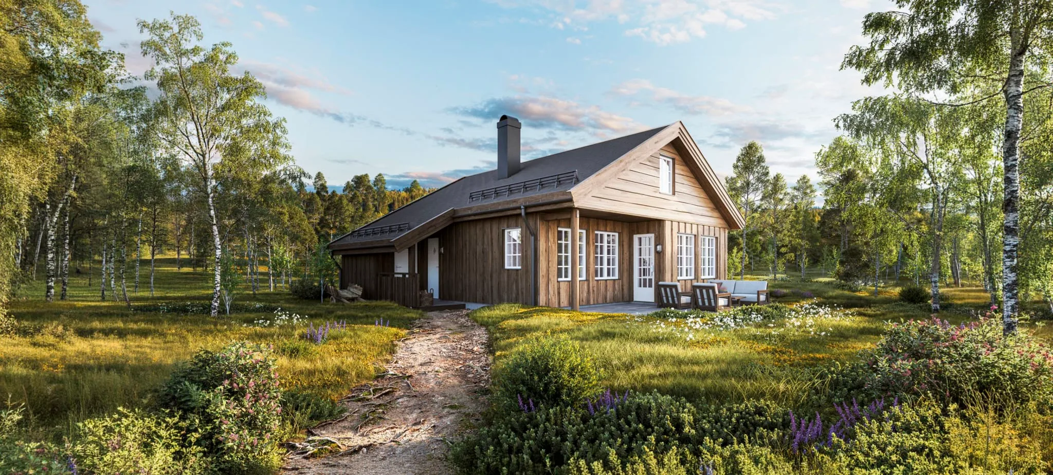 Furutangen 70 med hems fra Familiehytta