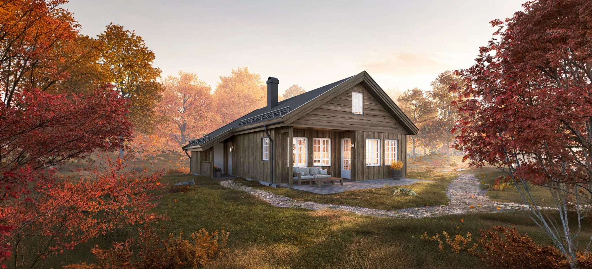 Furutangen 75 med hems fra Familiehytta