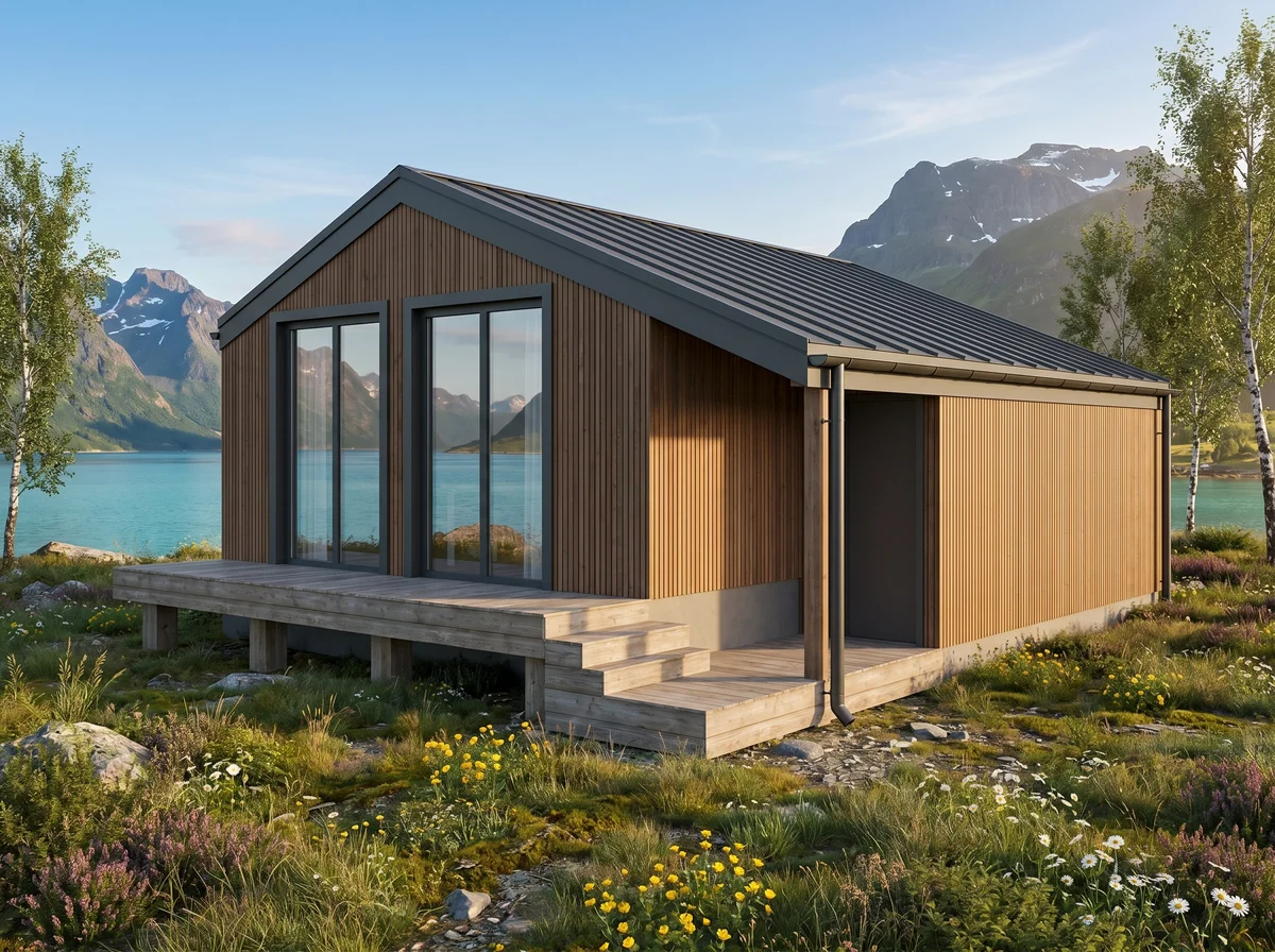 Moderne 34 a – 1 etasje fra Folkehytte