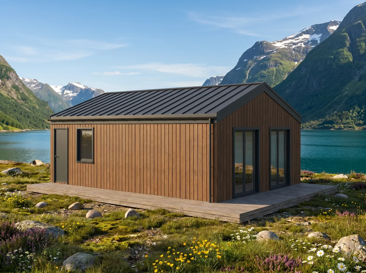 Moderne 34 b – 1 etasje fra Folkehytte