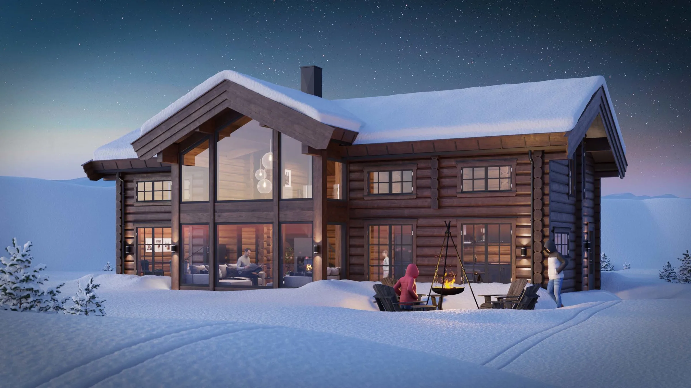Fjellheim fra Haukeli Hytter og Hus