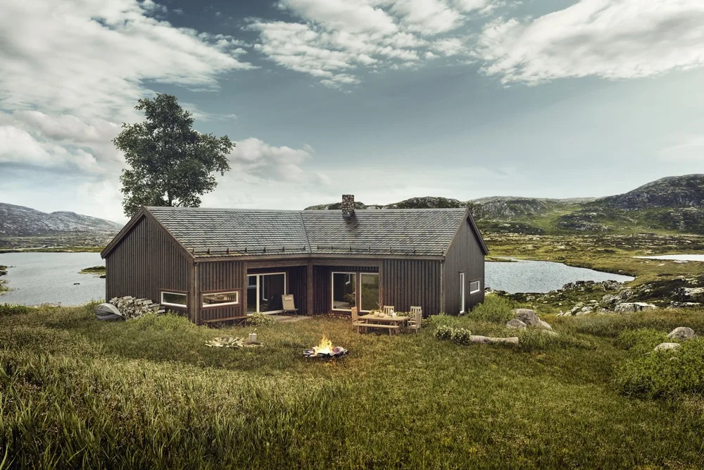 Hauketjern fra Hellvik Hus