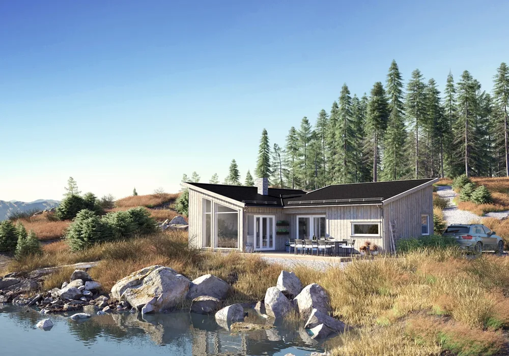 Havblikk fra Hellvik Hus