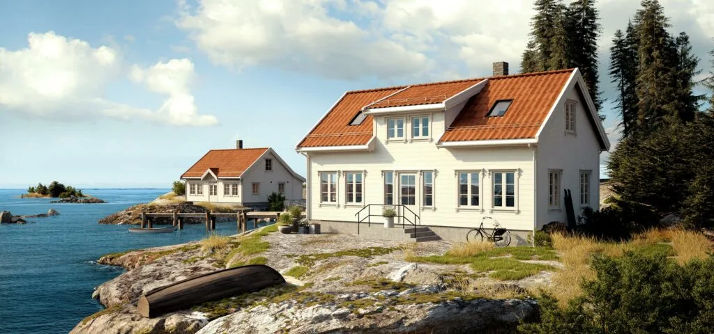 Sjøkant fra Hellvik Hus