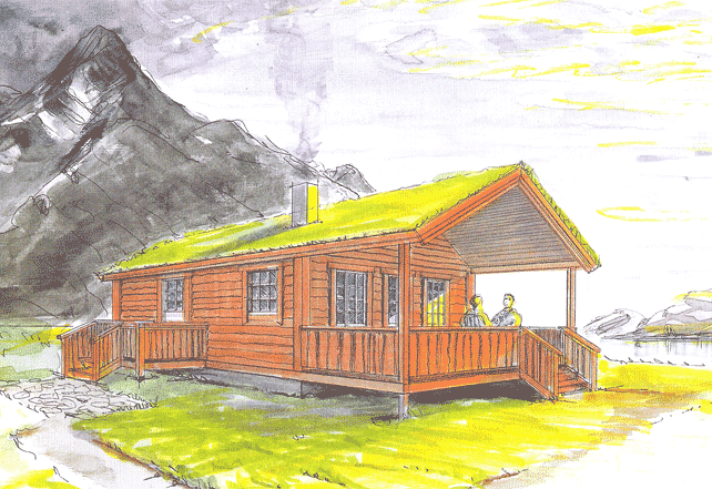 Krokdalen fra Lenvikhytta