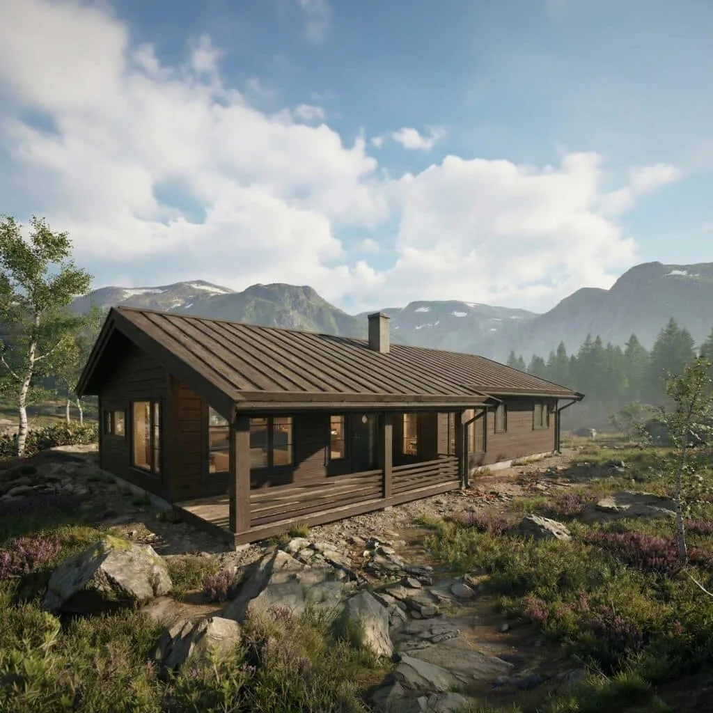 Fjellbrud fra Lugn Hytter
