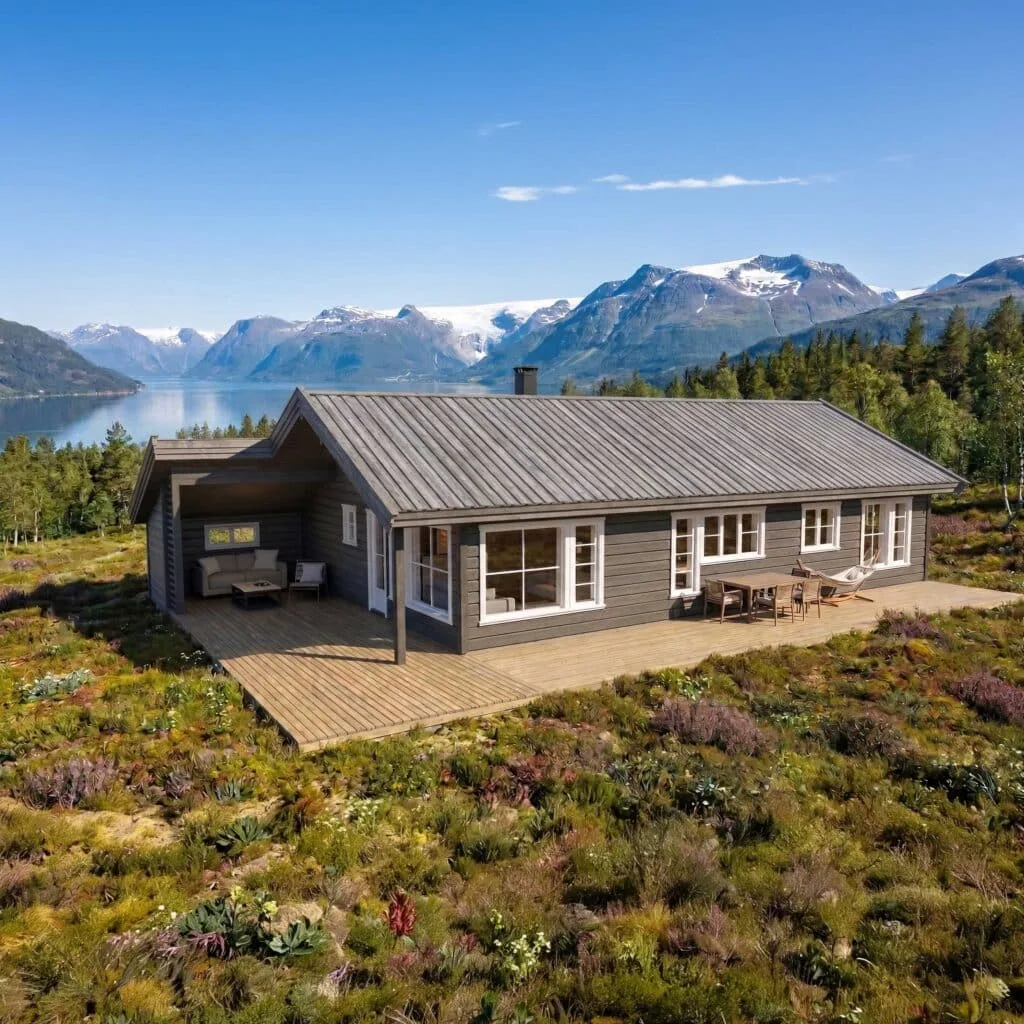 Fjellfiol fra Lugn Hytter
