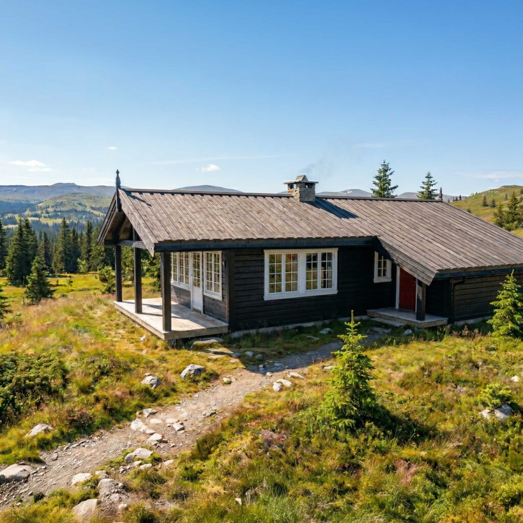 Fjellrose fra Lugn Hytter