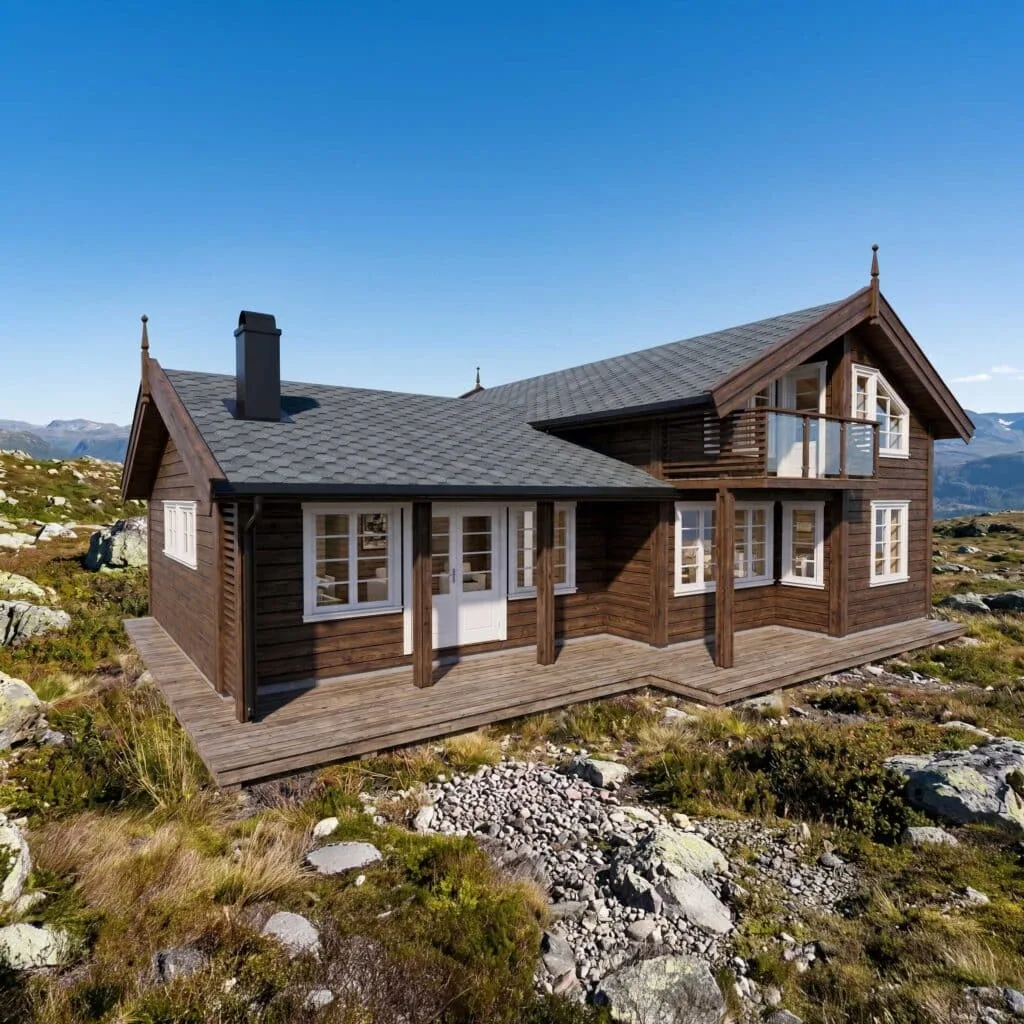 Reinrose fra Lugn Hytter