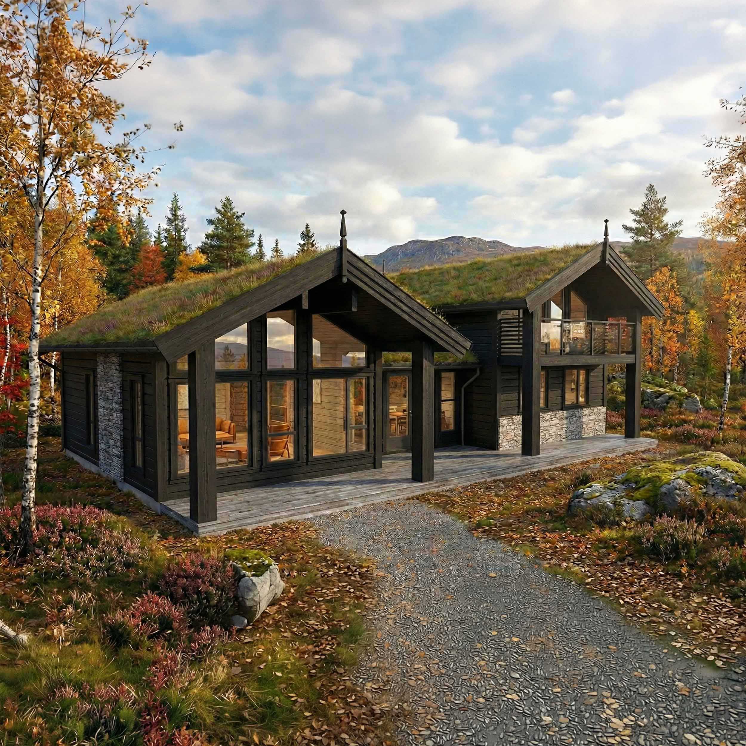 Skogstjerne fra Lugn Hytter