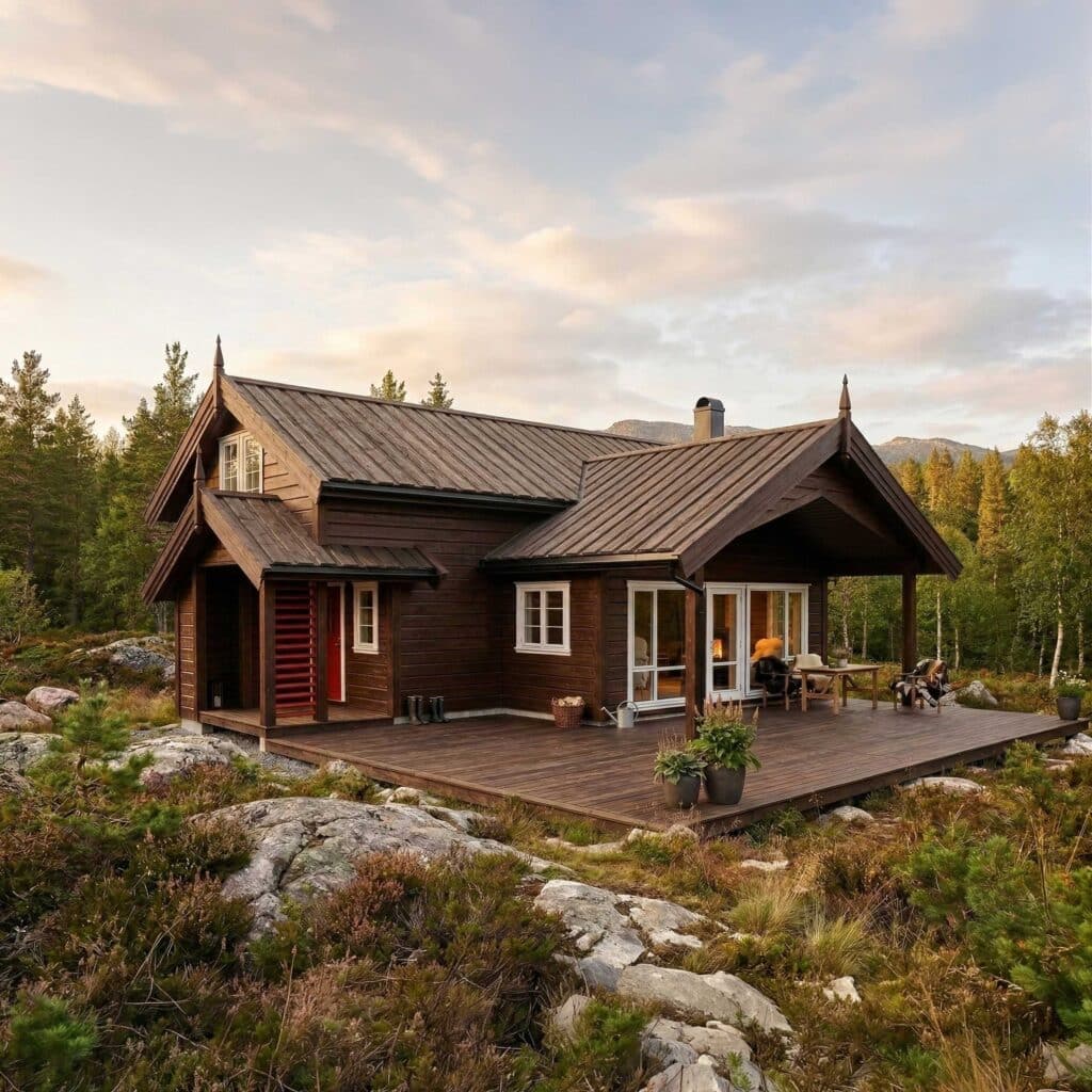 Svarttopp fra Lugn Hytter