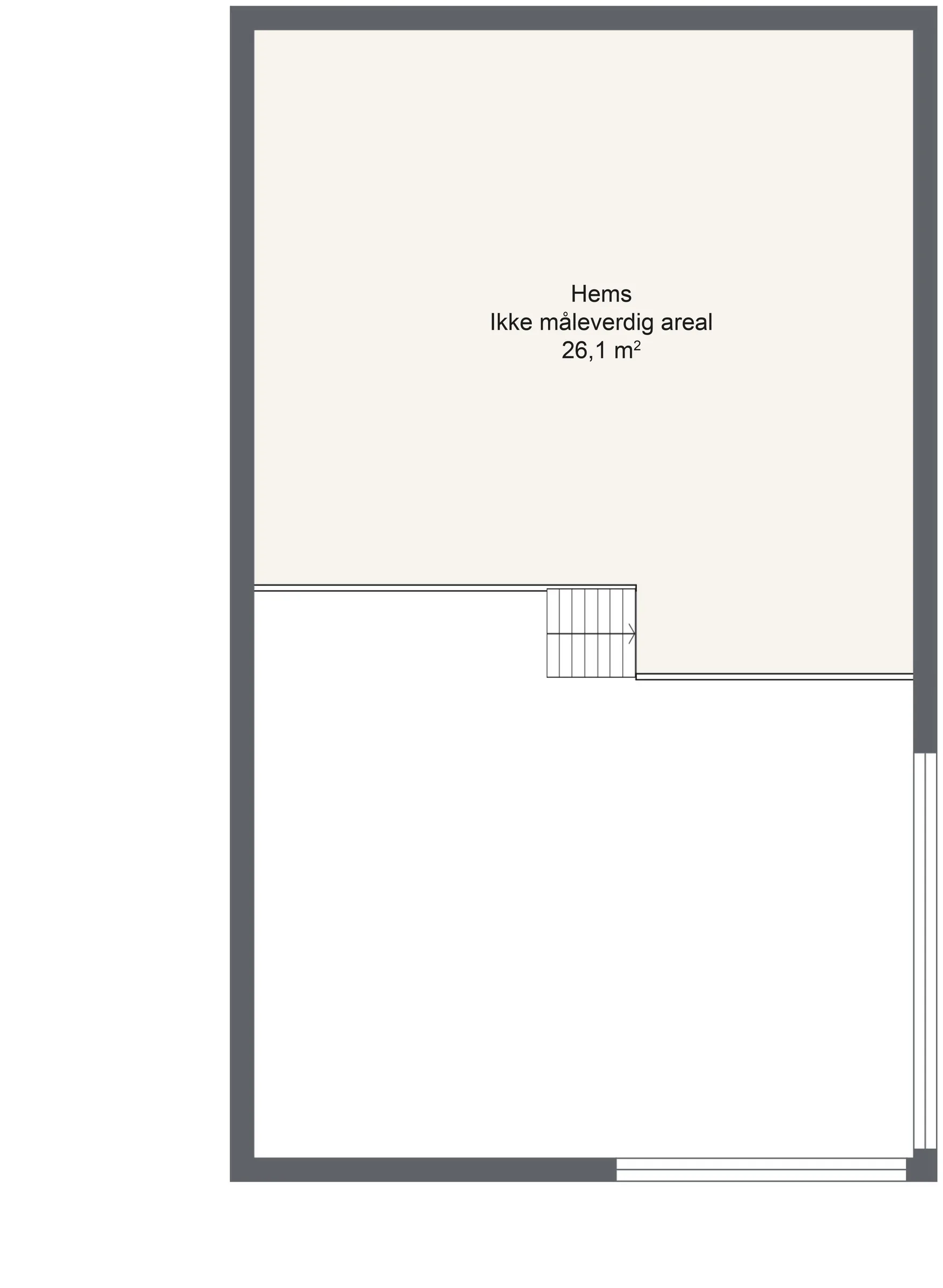 Plantegning 2. ETG — Mesterhus Hamarøy