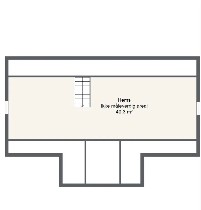 Plantegning 2. ETG — Mesterhus Lindevik