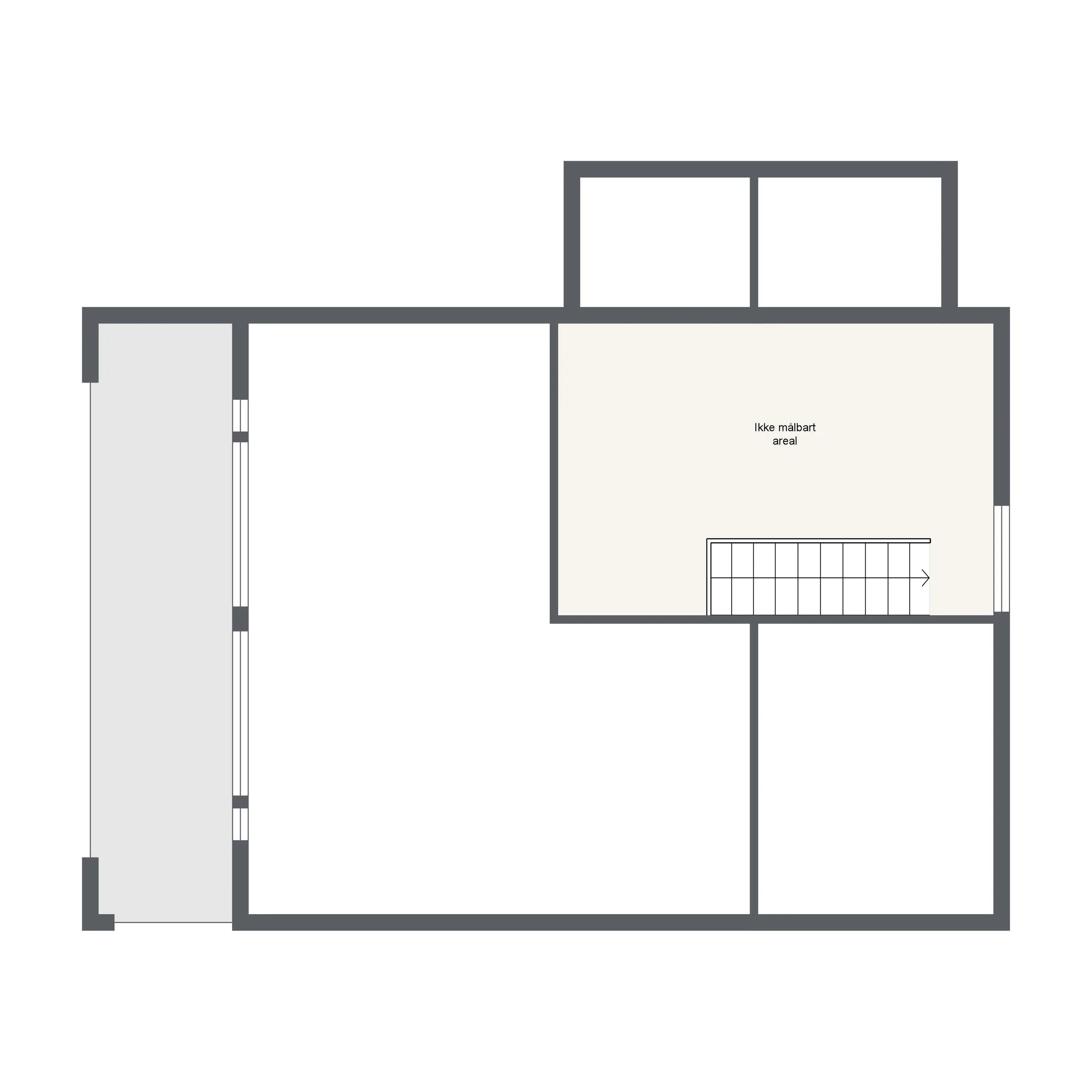 Plantegning 2. ETG — Mesterhus Trysil 3