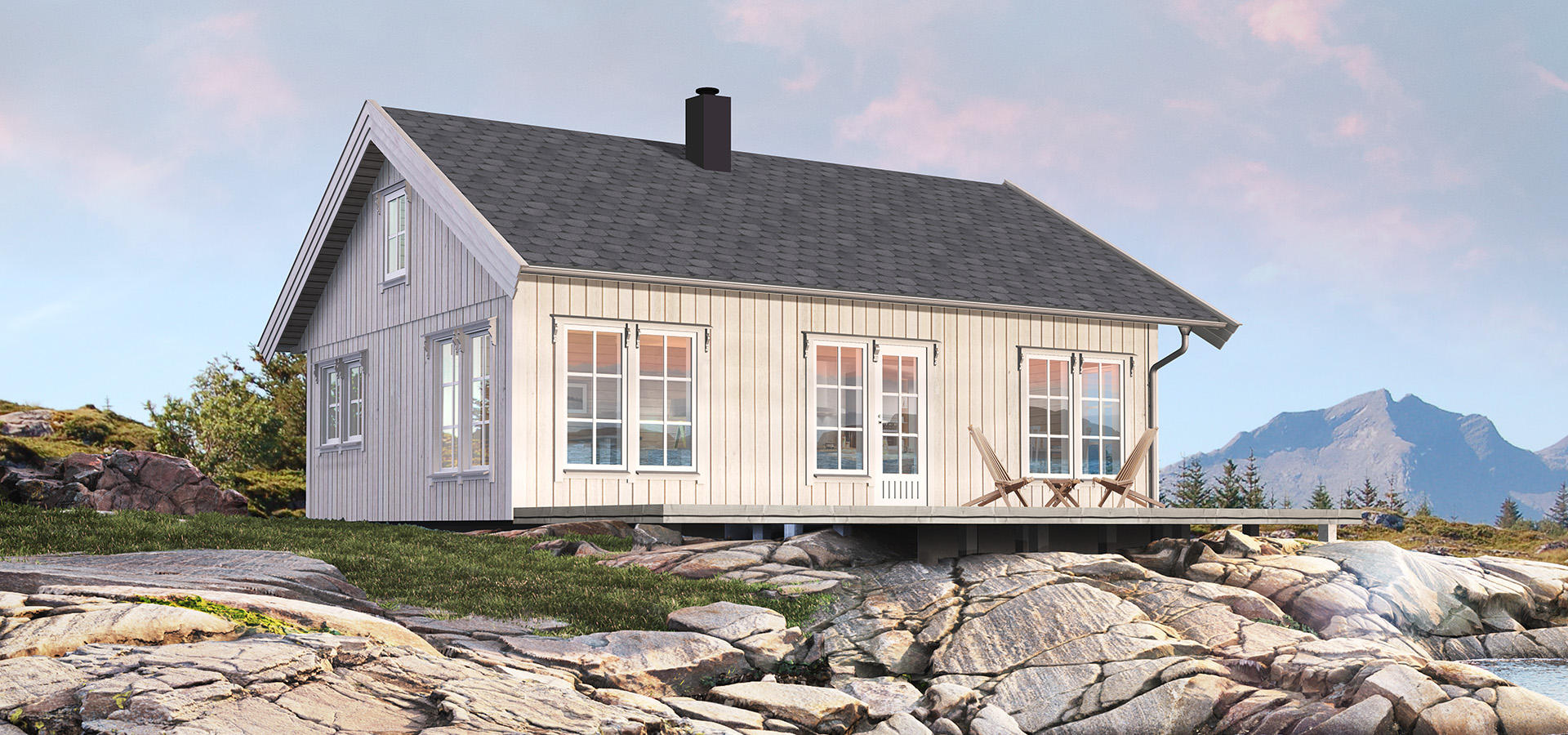 Risør fra Ranahytta