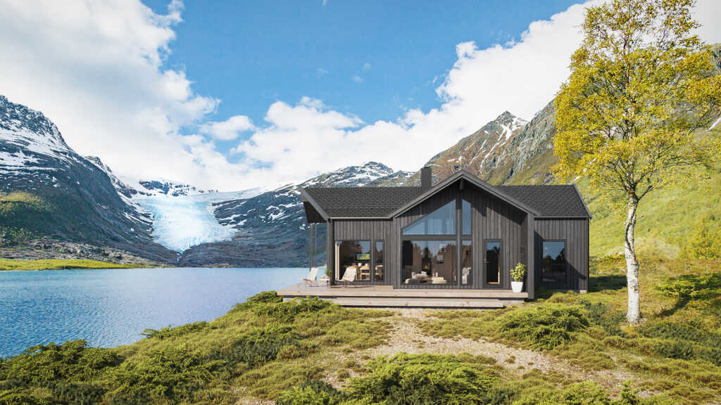 Svartisen fra Ranahytta