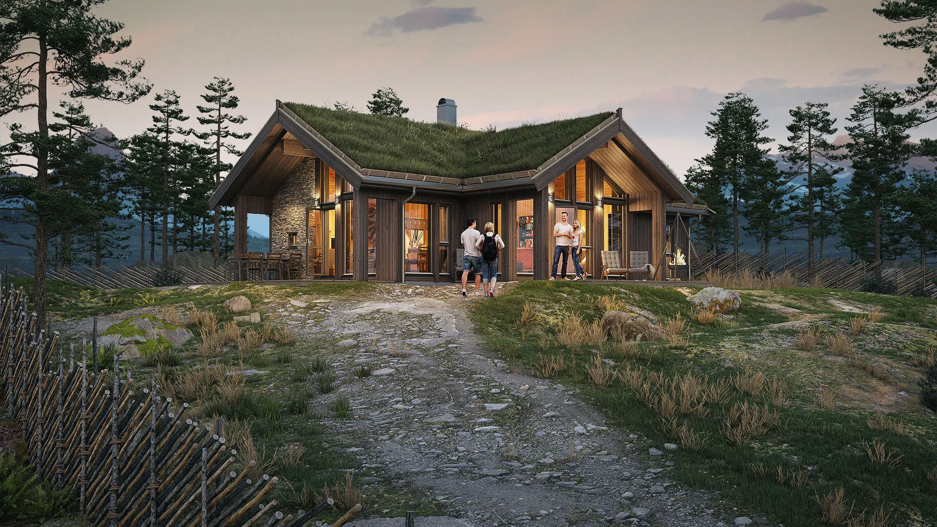 Bergstua 110 fra Saltdalshytta