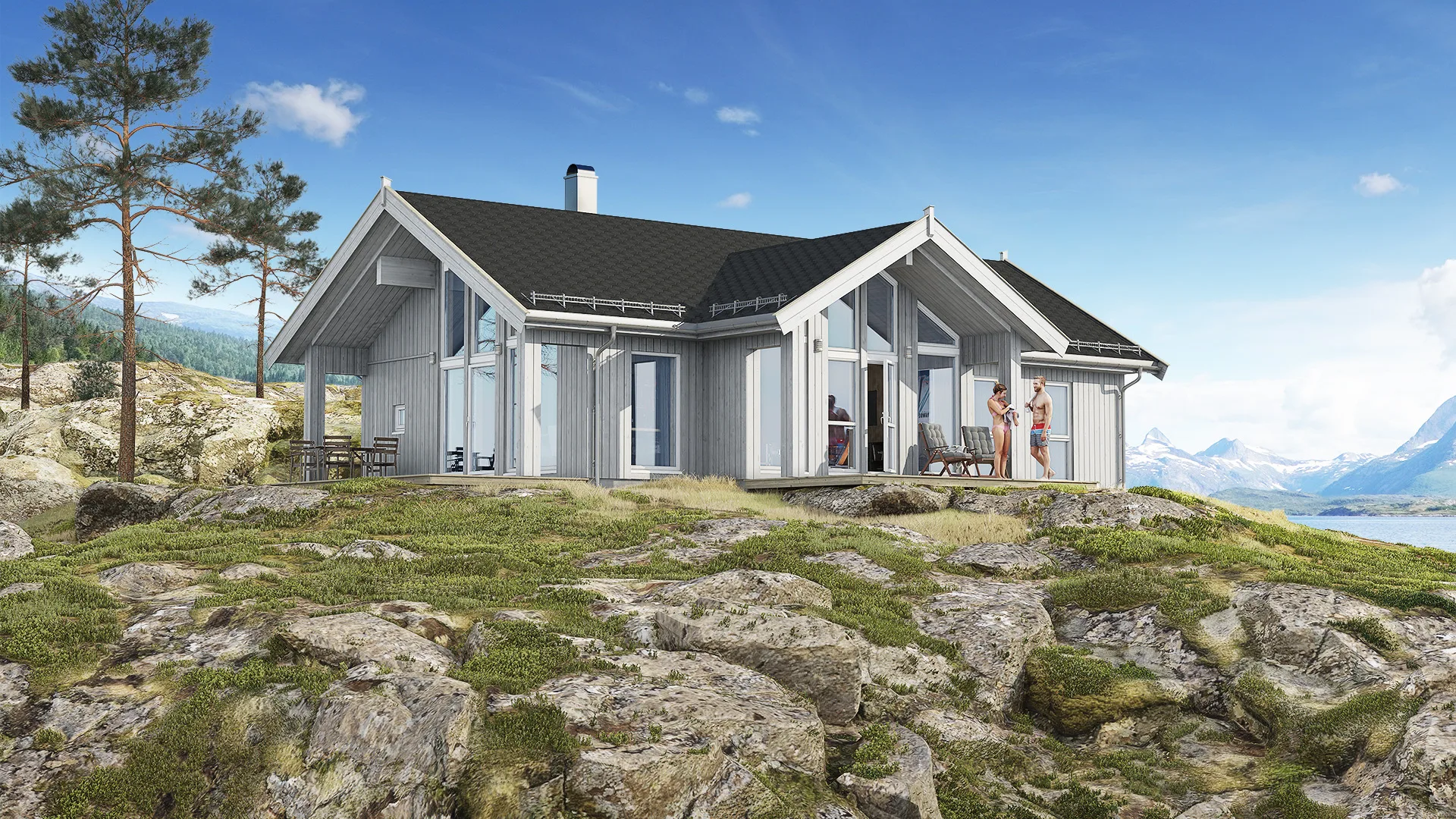 Bergstua 120 fra Saltdalshytta