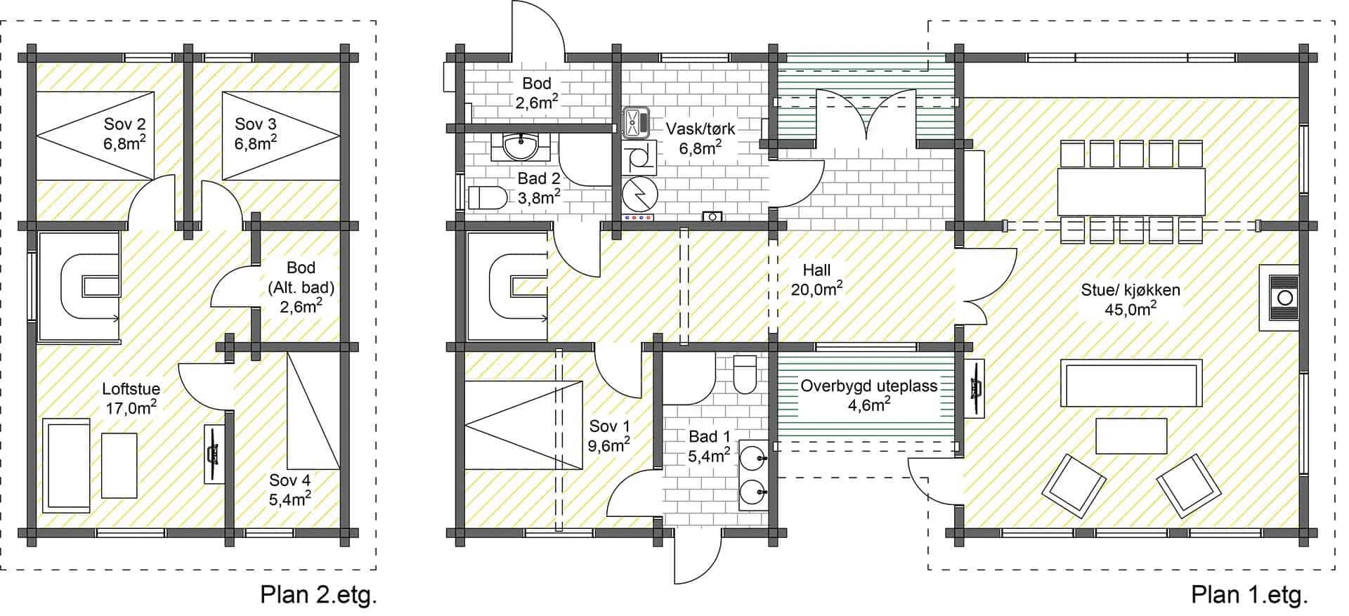 Plantegning PLAN — Thøring Hyttefabrikk Snøhetta 2