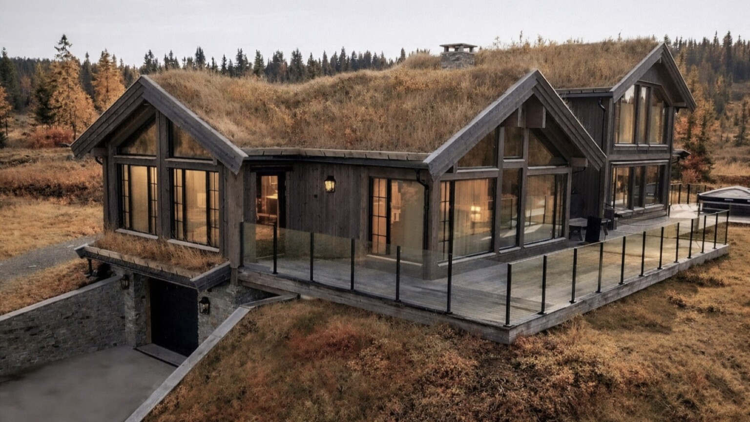 TTH Hafjell 377 fra Tiurtoppen Hytter