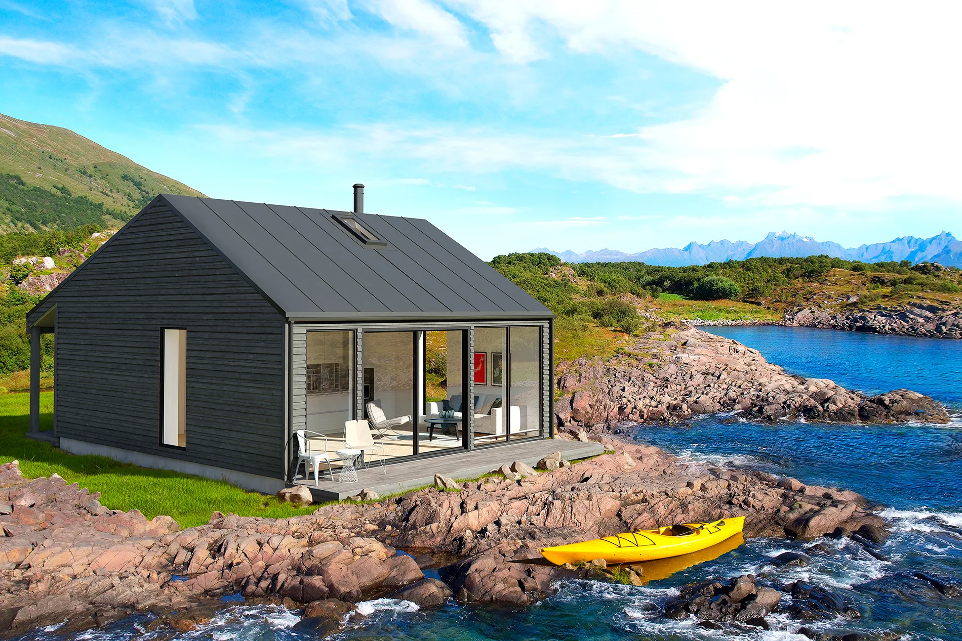 Blåtann 821 fra Vikinghytter